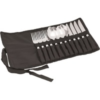 Easy Camp Set di posate Family, 12 pezzi Nero