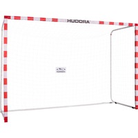 HUDORA Tor Allround 300, Obiettivo di gioco del calcio bianco/Rosso