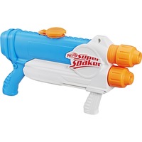 Hasbro Super Soaker Barracuda 1000 ml bianco/Blu, Pistola ad acqua e schiuma, Blu, Arancione, Bianco, 6 anno/i, 1 pz