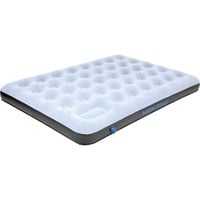 High Peak 40025 materasso ad aria Doppio materasso Nero, Blu, Grigio, Base di aria grigio/Blu, Doppio materasso, Singolo/matrimoniale, Rettangolo, Interno e esterno, Pompa ad aria integrata