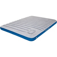 High Peak 40045 materasso ad aria Doppio materasso Blu, Grigio chiaro, Base di aria grigio chiaro/Blu, Doppio materasso, Rettangolo, Interno e esterno, Pompa ad aria integrata