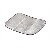 High Peak 41325 Copri sedia, Cuscino del sedile argento, Copri sedia, Argento, 2 pezzo(i), 350 mm, 450 mm, 2 mm