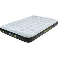 High Peak Multi Comfort Plus Doppio materasso Nero, Grigio Unisex, Base di aria Nero/grigio, Doppio materasso, Rettangolo, Interno e esterno, Pompa ad aria integrata