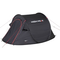 High Peak Wurfzelt Vision 3, Tenda Nero