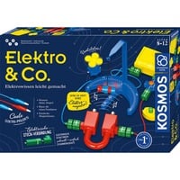 KOSMOS 62063 Giocattoli e kit di scienza per bambini, Casella di esperimento Set elettrico, Elettricità, 8 anno/i, Multicolore