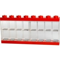 Room Copenhagen 4066 Rosso, Trasparente, Scatola di immagazzinaggio rosso, Rosso, Trasparente, Acrilonitrile butadiene stirene (ABS), Polistirolo, 382 mm, 184 mm, 47 mm