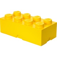Room Copenhagen LEGO STORAGE BRICK 8 Giallo giallo, Giallo, Polipropilene (PP), 500 mm, 250 mm, 180 mm
