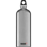 SIGG 1.0 L Traveller 1000 ml Alluminio, Bottiglia di acqua alluminio, 1000 ml, Alluminio, Tappo avvitabile, Plastica, Aluminium, 257 mm