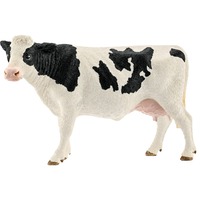 Schleich FARM WORLD Mucca Holstein, Gioco figura 3 anno/i, Farm, Farm animals / farm toys, Multicolore, Plastica, 1 pz