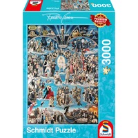 Schmidt Spiele 59347 puzzle 3000 pz 3000 pz, 12 anno/i