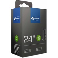 Schwalbe AV10 camera d'aria interna per bicicletta Valvola Schrader 24"/25" 40 - 62 mm Nero, Valvola Schrader, 24"/25", 40 - 62 mm, 4 cm, Nero, 165 g