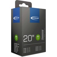 Schwalbe AV7 camera d'aria interna per bicicletta Valvola Schrader 20" 40 - 62 mm Valvola Schrader, 20", 40 - 62 mm, 4 cm, Nero, 145 g