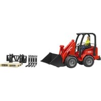 bruder 2191 veicolo giocattolo, Veicolo modello rosso/Nero, Interno/esterno, 3 anno/i, Plastica, Rosso