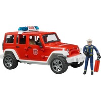 bruder 2528 veicolo giocattolo, Veicolo modello rosso/Bianco, Jeep, Interno/esterno, 3 anno/i, Plastica, Rosso