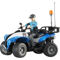 bruder 63010 veicolo giocattolo blu/Bianco, Modellino di veicolo fuoristrada, 4 anno/i, Acrilonitrile butadiene stirene (ABS), Multicolore