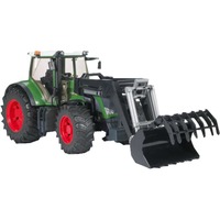 bruder Fendtt 936 Vario with frontloader veicolo giocattolo, Veicolo modello verde, 3 anno/i, ABS sintetico, Multicolore