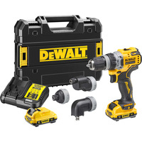 DEWALT DCD703L2T-QW, Trapano avvitatore giallo/Nero