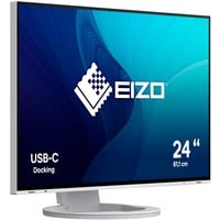 EIZO FlexScan EV2485-WT LED display 61,2 cm (24.1") 1920 x 1200 Pixel WUXGA Bianco, Monitor LED bianco, 61,2 cm (24.1"), 1920 x 1200 Pixel, WUXGA, LED, 5 ms, Bianco