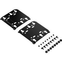 Fractal Design FD-A-BRKT-003 parte del case del computer Universale Staffa di montaggio HDD, Telaio di montaggio Nero, Universale, Staffa di montaggio HDD, Acciaio, Nero, 2.5,3.5", 120 mm