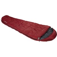 High Peak TR 350, Sacco a pelo rosso scuro/grigio