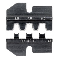 KNIPEX Inserto per crimpare per connettori solari MC4, Pinza crimpatrice 