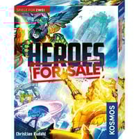 KOSMOS Heroes For Sale Carta da gioco Sostituzione, Gioco di carte Carta da gioco, Sostituzione, 10 anno/i, 10 min