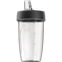 Kenwood KAH740PL Tritatutto, Coppa trasparente/Nero, Tritatutto, 0,6 L, Grigio, 95 mm, 95 mm, 180 mm