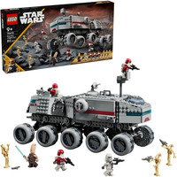 LEGO Star Wars 75413 Republic Juggernaut, Camion Giocattolo e 8 Personaggi, Idea Regalo 9+ per Fan di Le Guerre dei Cloni, Giochi di costruzione Camion Giocattolo e 8 Personaggi, Idea Regalo 9+ per Fan di Le Guerre dei Cloni, Set da costruzione, 9 anno/i, Plastica, 813 pz, 1,32 kg