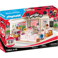 PLAYMOBIL Miraculous: Panetteria francese, Giochi di costruzione 