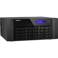 QNAP TS-h1290FX NAS Tower EPYC 7232P 64 GB DDR4 0 TB QuTS hero Nero NAS, Tower, EPYC, 7232P, 64 GB, DDR4