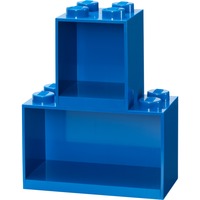 Room Copenhagen LEGO Regal Brick Shelf 8+4, Set, Mensola blu