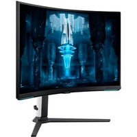 SAMSUNG Monitor Gaming Odyssey Neo G8 da 32'' UHD Curvo, Monitor di gioco Nero/Bianco, 81,3 cm (32"), 3840 x 2160 Pixel, 4K Ultra HD, LED, 1 ms, Bianco