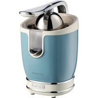 Ariete 413 Spremiagrumi Elettrico con Leva - Salvagoccia - Motore Silenzioso - 85 Watt - Design Vintage - Celeste celeste/crema, Azzurro, Azzurro, 0,6 L, Acciaio inox, Metallo, 85 W