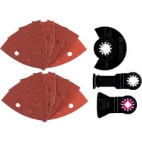 Bosch 2 608 661 694 accessorio per apparato multifunzione, set Metallo, Legno