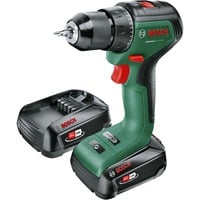 Bosch Universal Drill 18V-60 1900 Giri/min Senza chiave 1,3 kg Nero, Verde, Trapano avvitatore verde/Nero, Trapano con impugnatura a pistola, Senza chiave, Senza spazzola, Nero, Verde, 1,3 cm, 1900 Giri/min
