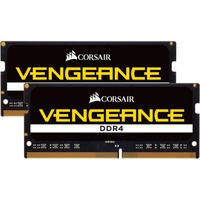 Corsair Vengeance CMSX16GX4M2A3000C18 memoria 16 GB 2 x 8 GB DDR4 3000 MHz Nero, 16 GB, 2 x 8 GB, DDR4, 3000 MHz, 260-pin SO-DIMM