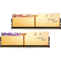 G.Skill Trident Z Royal F4-3600C14D-32GTRGA memoria 32 GB 2 x 16 GB DDR4 3600 MHz oro, 32 GB, 2 x 16 GB, DDR4, 3600 MHz, 288-pin DIMM