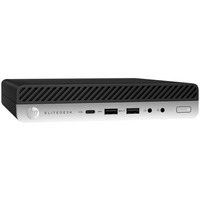 HP A204025, Mini-PC Nero/Argento