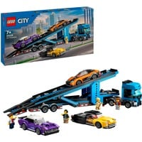 LEGO City Camion trasportatore con auto sportive, Giochi di costruzione Set da costruzione, 7 anno/i, Plastica, 998 pz, 1,58 kg