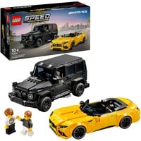 Speed Champions 76924 Mercedes-AMG G 63 e Mercedes-AMG SL 63, 2 Macchine Giocattolo da Costruire, Auto per Bambini 10+, Giochi di costruzione