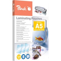 Peach PP525-03 pellicola per plastificatrice A5 100 pz A5, Trasparente, 100 pz