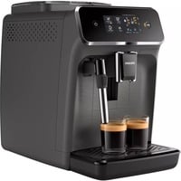 Philips 2200 series Series 2200 EP2224/10 Macchina da caffè automatica, Macchina automatica grigio scuro, Macchina per espresso, 1,8 L, Chicchi di caffè, Macinatore integrato, 1500 W, Antracite