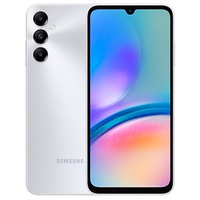 SAMSUNG Galaxy A05s, Handy argento, 17 cm (6.7"), 1080 x 2400 Pixel, 4 GB, 128 GB, 50 MP, Argento