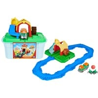 Spin Master Mighty Express Set gioco stazione della fattoria con Farm-Frieda,  veicolo da gioco 