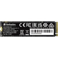 Verbatim Vi5000 2 TB M.2 PCI Express 4.0 NVMe 3D NAND, Disco a stato solido 2 TB, M.2, 5000 MB/s