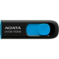 ADATA UV128 512 GB, Chiavetta USB Nero/Blu