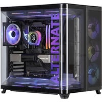 ALTERNATE Gaming-PC • RTX 5080 • AMD Ryzen™ 7 9800X3D • 32 GB RAM, PC Gaming Nero/trasparente