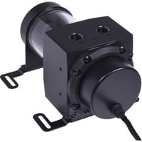 Alphacool Core 100 Aurora Reservoir Acetal/Acryl mit VPP Apex Pumpe, Pompa Nero