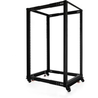 Alphacool Rack server a telaio aperto ES 19", Chassis server rack Nero