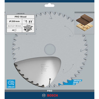 Bosch 2 608 640 670 lama circolare 25 cm 1 pz, Lama per sega Legno, 25 cm, 3 cm, 2,2 mm, 3,2 mm, 1 pz